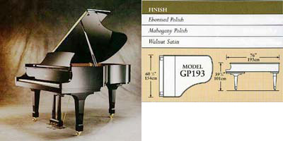 Boston grand piano