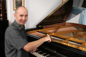 stuart tuning a piano