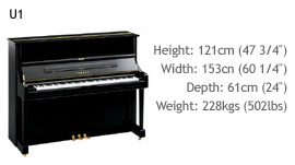 Yamaha u1 upright piano dealer